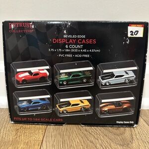 Display Cases for Kids' Toy Cars - Black